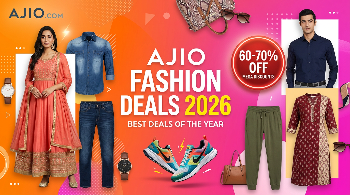 Ajio Fashion Deals 2026: সেরা ব্র্যান্ডেড পোশাকে ৭০% পর্যন্ত ছাড়